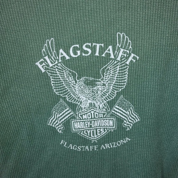 VINTAGE FLAGSHIP Harley Davidson Crop-Top - Picture 6 of 6